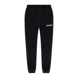 Off-white Sweatpants, male, Black, Size: XS Sweatpants with Printed Logo