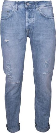 Dondup Heren, Jeans, Blauw, Maat: W38 Denim