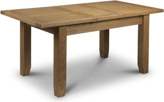 Julian Bowen Astoria Extending Dining Table 1.4m - Oak - Julian Bowen | TJ Hughes