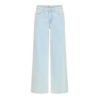 Ichi Jeans Wide Leg - - Jeans - Donna - Blu - W25 L32