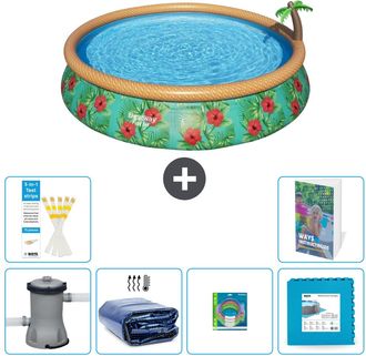 Bestway Piscina Bestway Fast Set Redonda - 457x84 Cm - 7-piezas S229