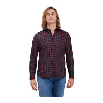 Tintoria Mattei Camicia - Heren - Casual Overhemden - Veelkleurig - M - Overhemden