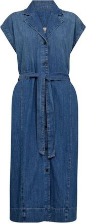 Mos Mosh MOS Mosh, Dames, Jurken, Blauw, Maat: XL Denim