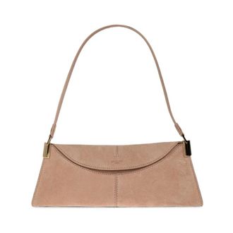 Balmain Bolso de mano peque&ntilde;o 64-83 en piel de ante - Bags - Mujer - Rosa - ONE SIZE