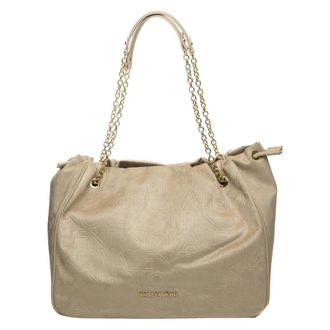 Mario Valentino Dames, Tassen, Beige, Maat: ONE Size Su&egrave;de