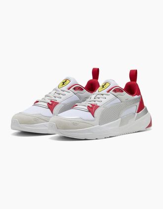 Puma Mens Ferrari Trinity 2 Low Top Trainers - White - Size: 10.5
