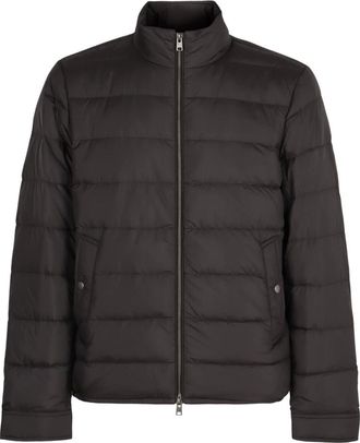 Woolrich Full Zip Down Jacket - Heren - Jassen - Zwart - Maat: S Wol