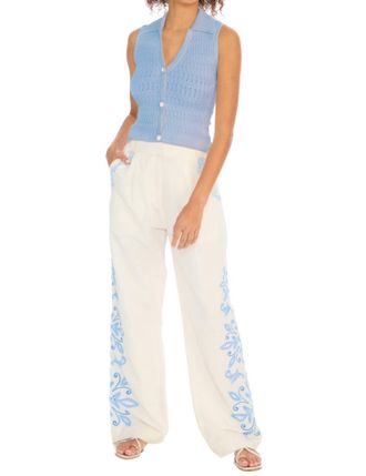 Allison New York Bodhi Tank In Ocean Blue