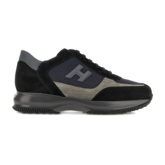 Hogan Sneakers, male, Black, 5 1/2 UK, Interactive H3D Trainers