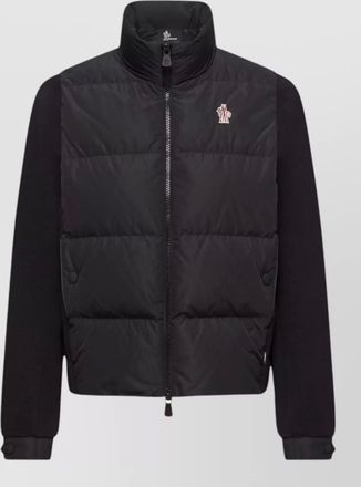 Moncler polartec padded zip-up cardigan