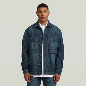G-Star Mosa Overshirt - Donkerblauw - Heren