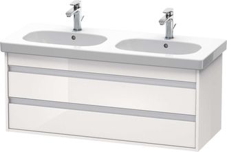 Duravit Ketho Tocador De Pared 6649, 2 Cajones, 1150mm, Para El - Duravit