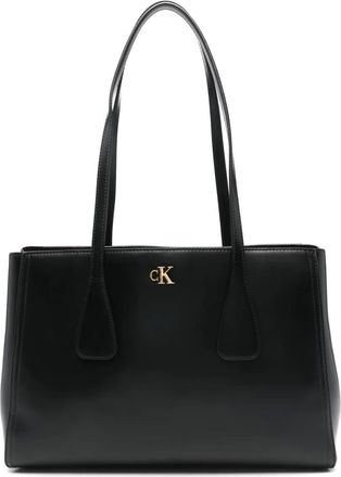 Calvin Klein Borsa tote con logo - Nero