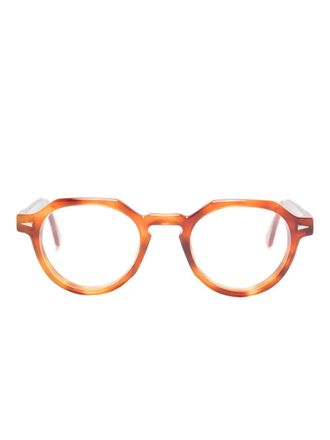 Ahlem round-frame glasses - unisex - Acetate - One Size - Orange