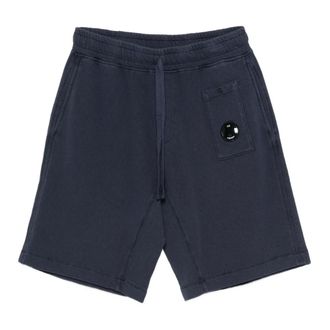 C.P. Company Long Shorts, male, Blue, Size: XL Sweat Bermuda