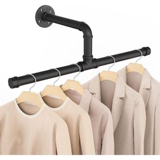 OEM Perchero De Pared Yae (51 Cm), Perchero Industrial Desmontable, Ahorra Espacio Para Sal&oacute;n O Dormitorio