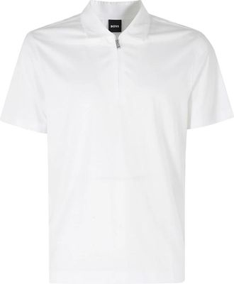 HUGO BOSS H-Paras 50 Polo - Heren - Polos - Wit - M - Katoen - Tops