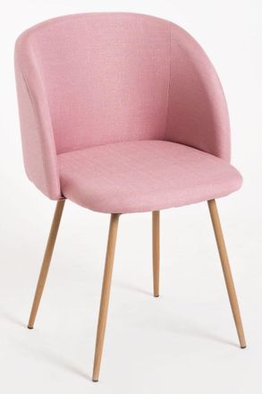 Regalos Miguel Sillas Comedor - Silla Velt Tela - Rosa