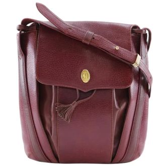 Cartier Pre-owned borse di pelle a tracolla - - Pre-owned - Donna - Marrone - ONE SIZE