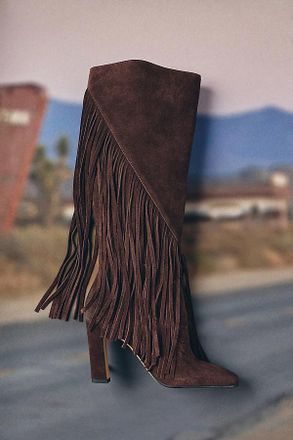 Dolce Vita Giano Suede Fringe Boots
