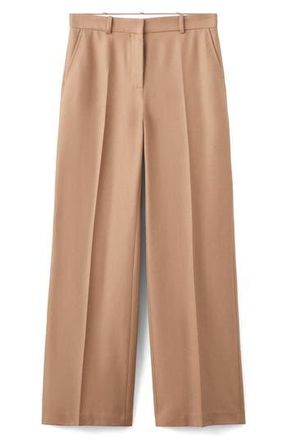 Mango Natalie Pants in Medium Brown at Nordstrom Rack, Size 2