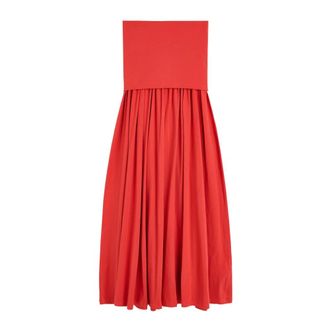 By Malene Birger Kleedjes, Dames, Rood, XS, Elegante Marciella Jurk