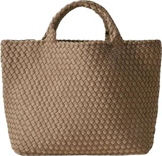 Naghedi Middelgrote Tote Tas voor St. Barths - Dames - Shoppers - Beige - ONE Size - Tassen