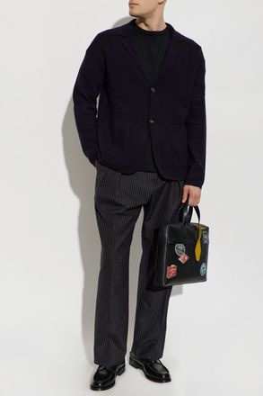 Paul Smith Wool Blazer, Mens, Navy Blue