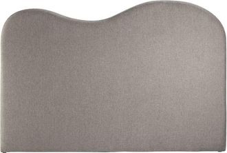 Blanc D'Ivoire T&ecirc;te de lit en tissu - gris - 181 x 11 x 122 cm