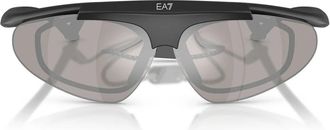 Emporio Armani Q74010 Zonnebril - Heren - Zonnebrillen - Zwart - 50 MM - Accessoires