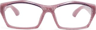 Alain Mikli Occhiali rettangolari - Viola
