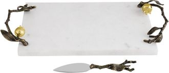 Michael Aram Pomegranate Cheese Board & Knife Set