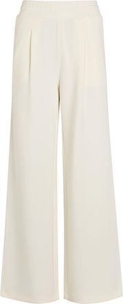 Varley The Extra Wide Leg 32 Stretch-jersey Sweatpants - Ecru - S (UK8-10 / S)