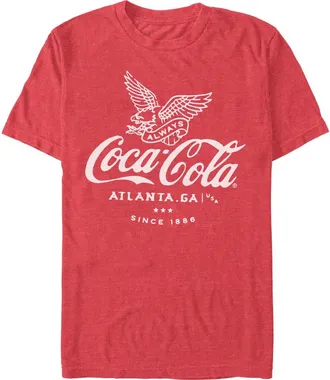 Coca Cola Ware Mens Coca Cola Always Since 1886 T Shirt in Red Heather at Nordstrom, Size Xx-Large