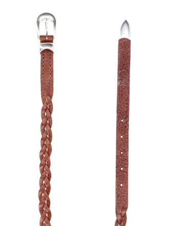 Our Legacy Unisex Belts Brown Cow Leather
