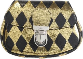 Gucci Black Gold Leather Fanny Pack (Pre-Owned)