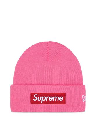 SUPREME x New Era Box muts met logodetail - Roze