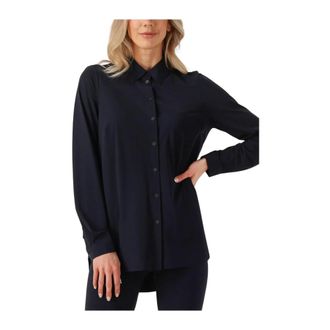 JapanTKY Japan Tky, Dames, Blouses & Shirts, Blauw, Maat: XL Zijde