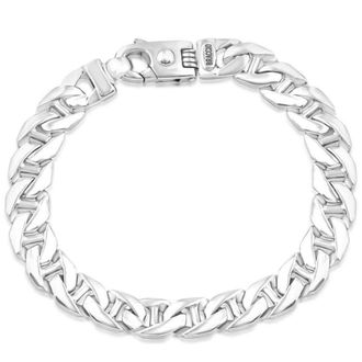 Pompeii3 Mens Solid 14k Gold (43gram) or Platinum (69gram) 10mm Cuban Link Bracelet 8.5