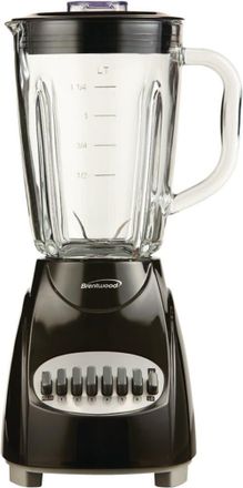 Brentwood 12 Speed Blender With Glass Jar in Black at Nordstrom