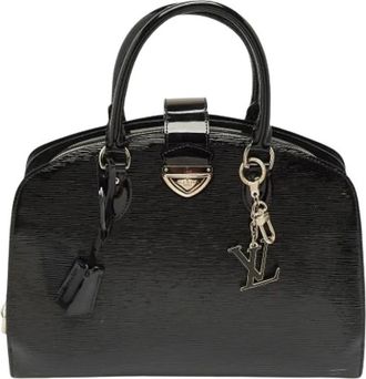 Louis Vuitton Pre-owned Handbags, female, Black, Size: ONE SIZE Pre-owned Pont Neuf GM