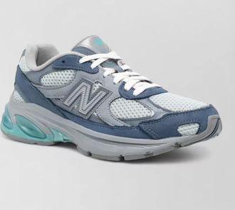 New Balance paneled low-top sneakers