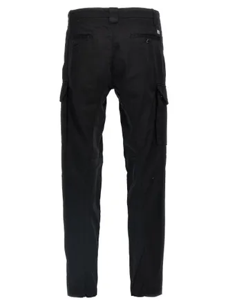C.P. Company Cotton Cargo Cargo Pants - Black