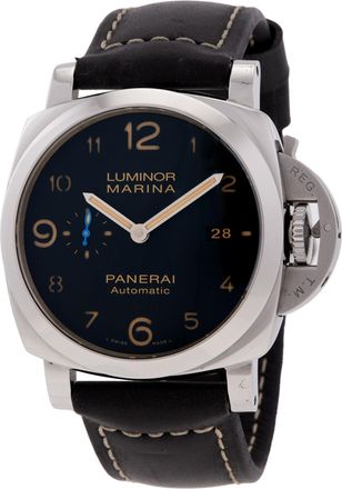 Officine Panerai Pre-owned Pre-owned Panerai Luminor 1950 Automatic Black Dial Mens Watch PAM01359