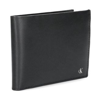 Calvin Klein Billfold Portemonnee - Heren - Accessoires - Zwart - Maat: ONE Size Leer