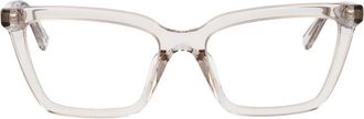 Saint Laurent Glasses - unisex - Brillen - Beige - 53 MM - Accessoires