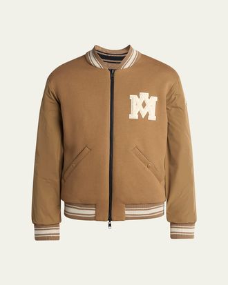 Moncler Mens Vennes Padded Bomber Jacket
