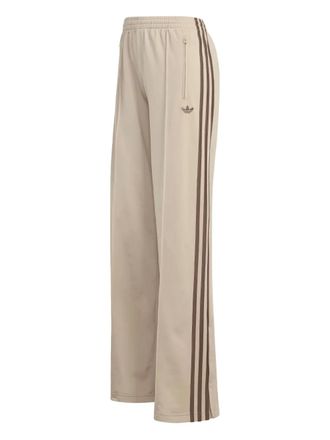 adidas stripe loose track pants - Neutrals