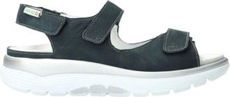 Mephisto Norine Sandaal - Dames - Sandalen - Blauw - 41 EU - Leer - Schoenen