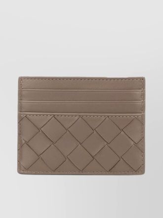 Bottega Veneta quilted leather wallet card slots